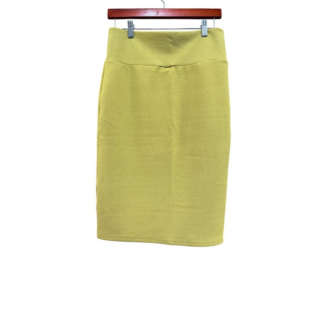 LulaRoe Golden No 2 Pencil Skirt Medium